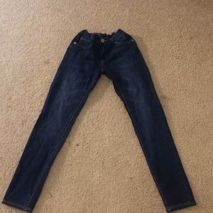 Girls super skinny jeans